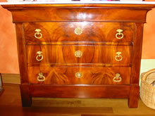 Commode directoire en noyer