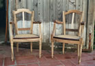 Fauteuils Louis XVI 